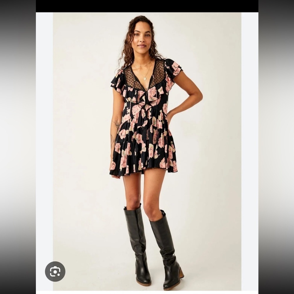 Free People Tilly Printed Tunic NWT  XS